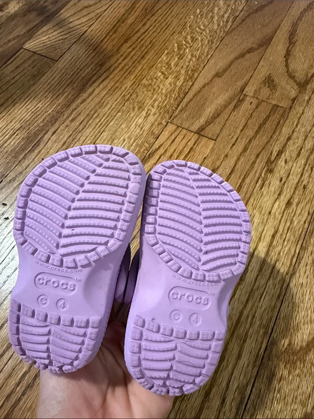CROCS Kids Classic Clog in Lavender Purple